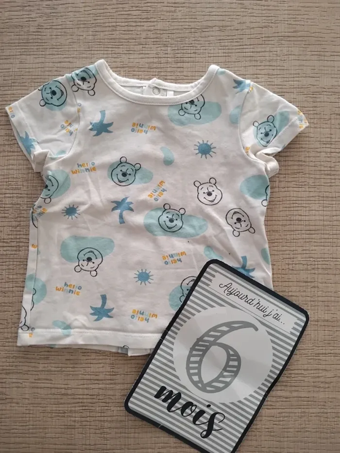 Tee shirt 6 mois / 67 cm