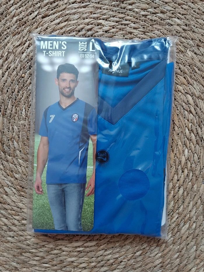 Tee-shirt homme football France, taille L,neuf