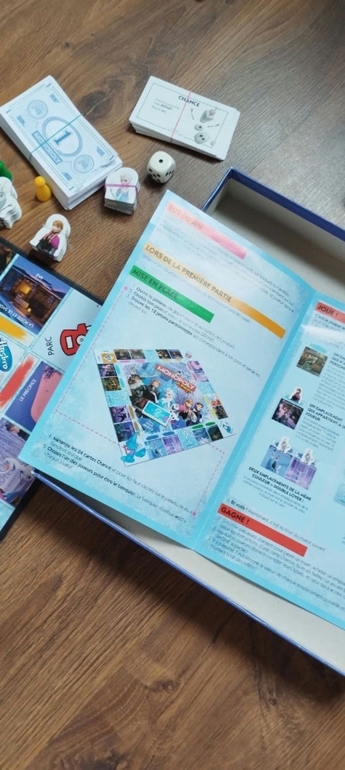 Monopoly junior Reine des neiges - photo numéro 4