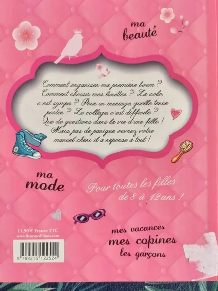 Livre fille Mon manuel chéri - photo numéro 3