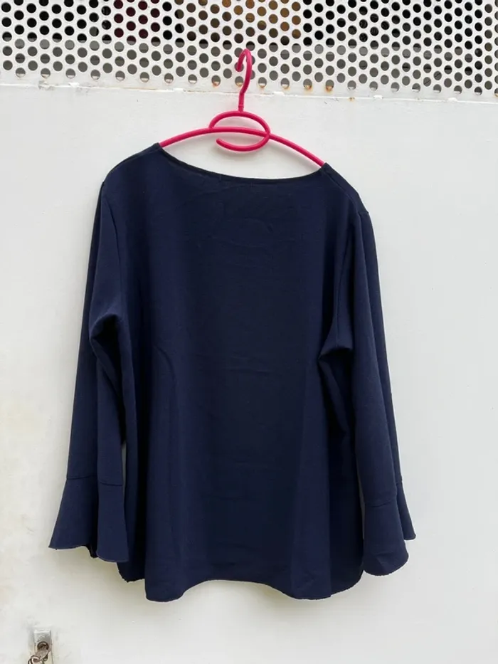 Blouse bleu - photo numéro 2