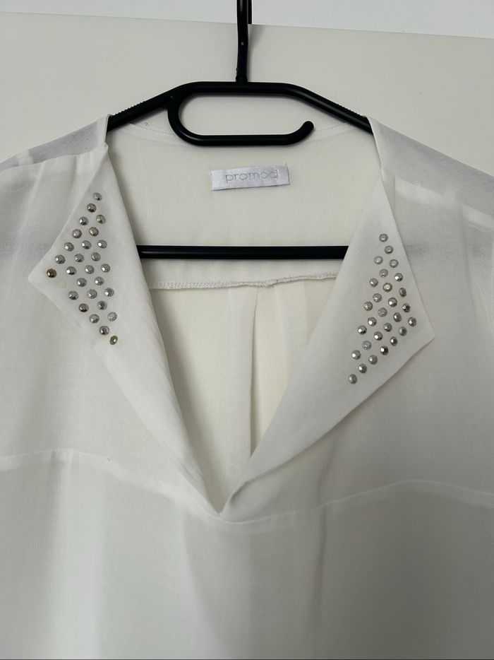 Blouse blanche femme - photo numéro 3