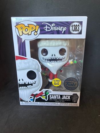 Funko pop Disney Santa jack 1383 the nightmare before Christmas 