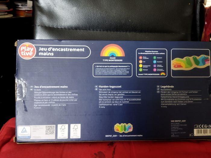 Jeu d'encastrement mains - photo numéro 2
