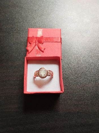 Bague vintage femme avec coffret cadeau