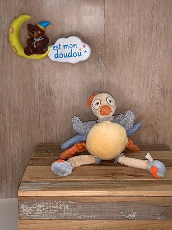 NKS49 doudou autruche noukies