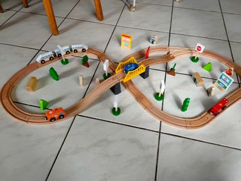Set train en bois 