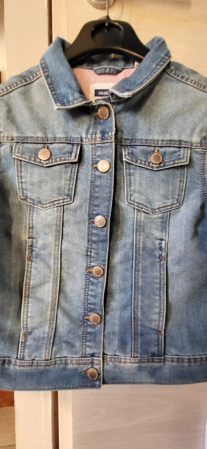 Veste en jean fille - photo numéro 3