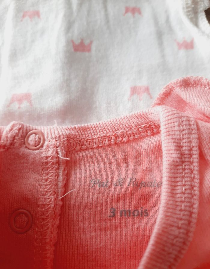 Lot de 2 bodys sans manche - photo numéro 3