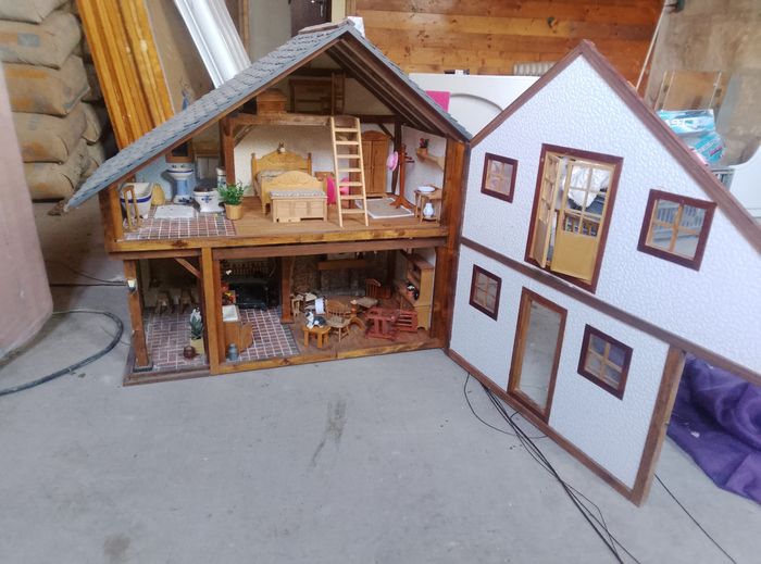 Maison de poupée fabrication main pas d envoie