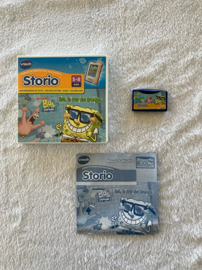 Jeu storio Bob l’éponge