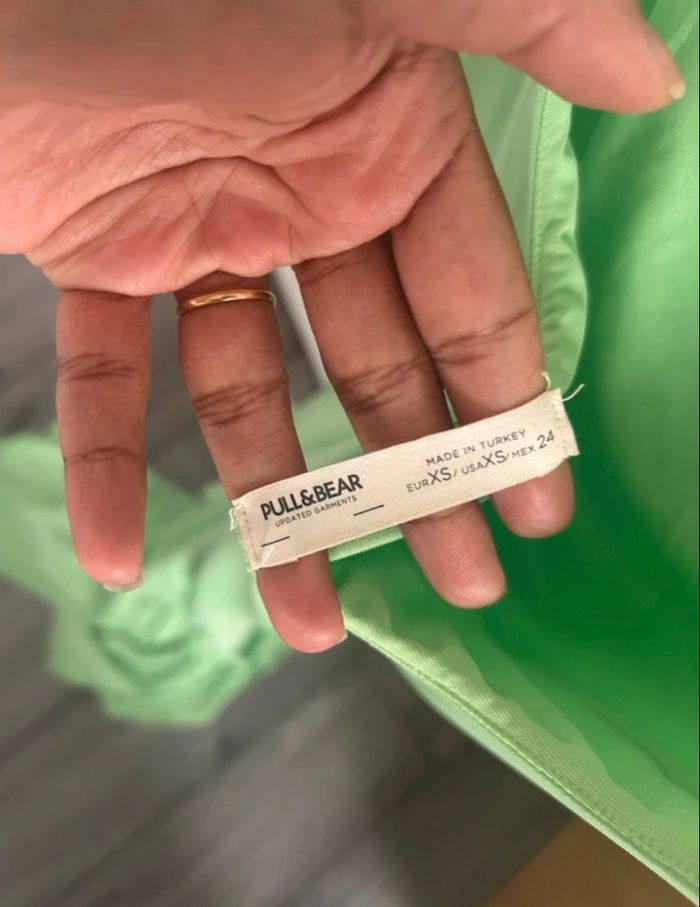 Robe verte pomme - photo numéro 2