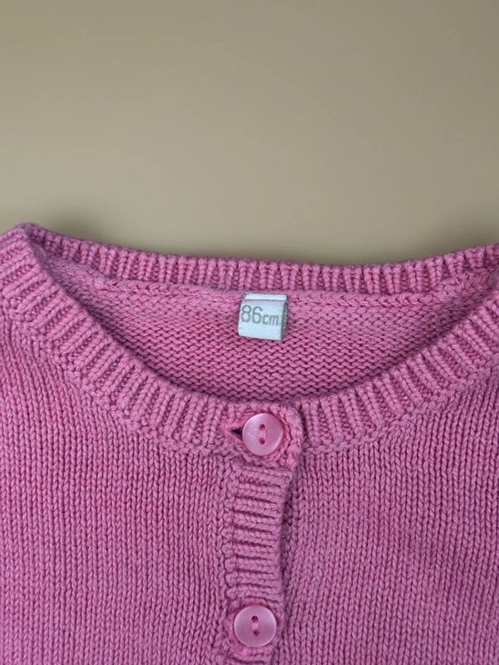 Gilet rose - photo numéro 4