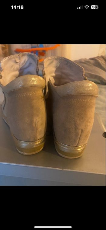 Bottines style basket
