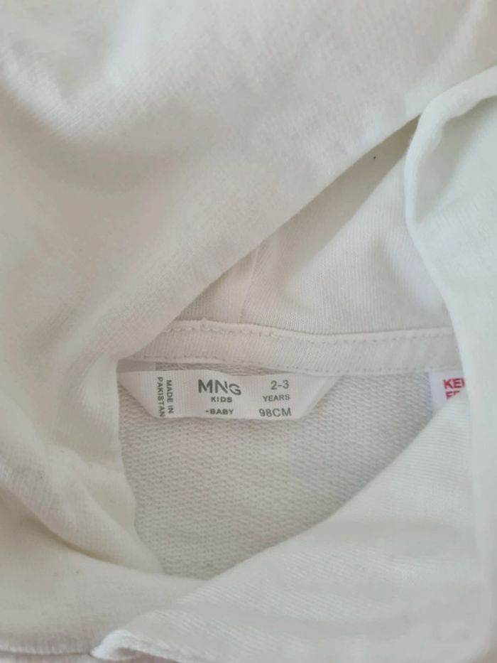 Sweat à capuche Mango neuf - photo numéro 3