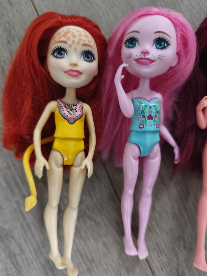 Lot de 3 entchantimals avec 2 animaux - photo numéro 3