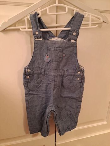 Obaibi salopette bleu taille 6 mois