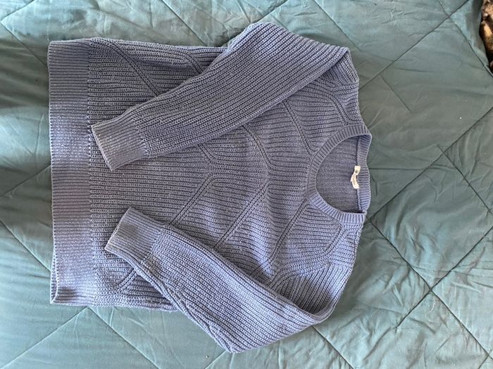 Pull bleu