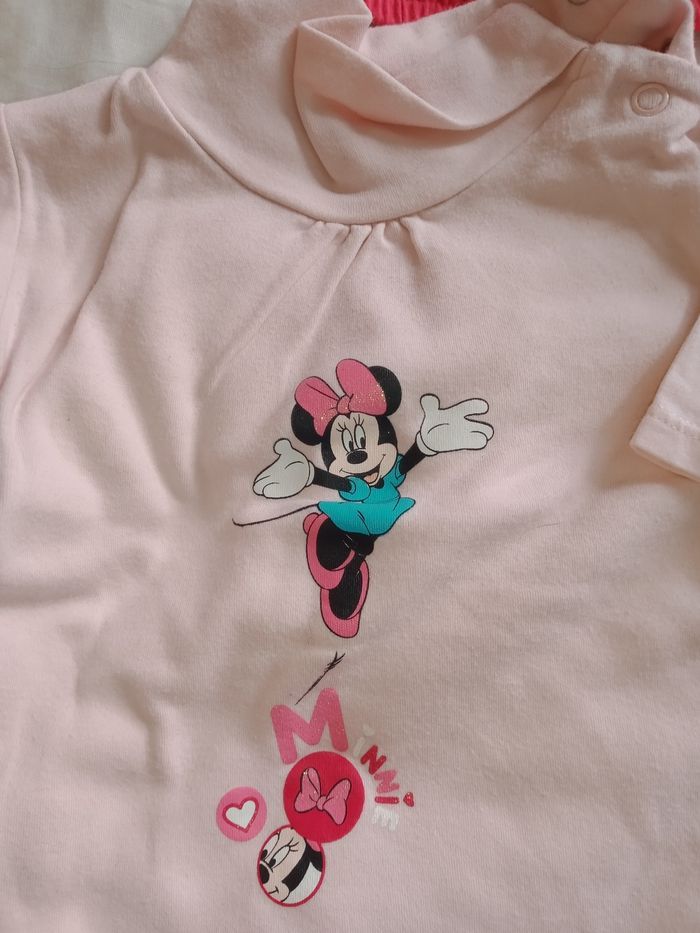 T shirt 6 mois col roulé - photo numéro 3