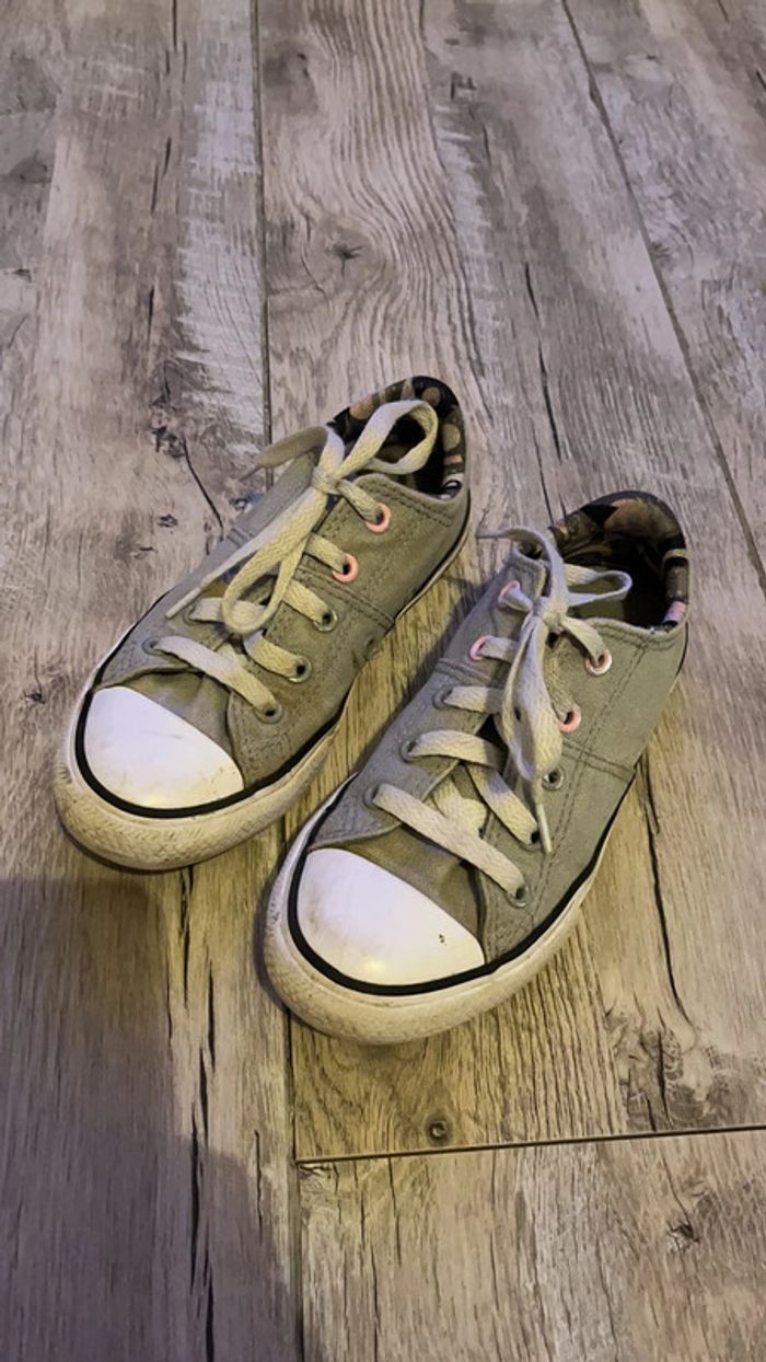 Converses basses grises - photo numéro 2