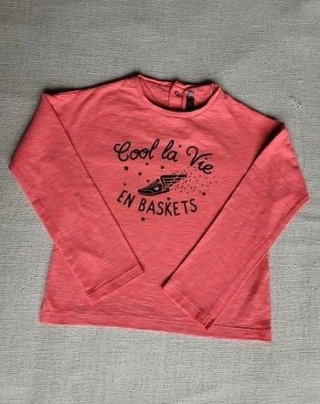 T-shirt manches longues catimini 6 ans