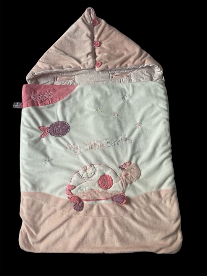 nid d'ange Rose 0-3 moisde Sauthon Baby Déco - photo numéro 3