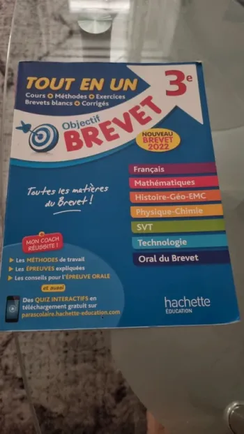 Objectif brevet 3e