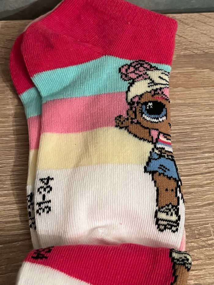 Lot de 3 paires de chaussettes courtes LOL Surprise 31-34 - photo numéro 3