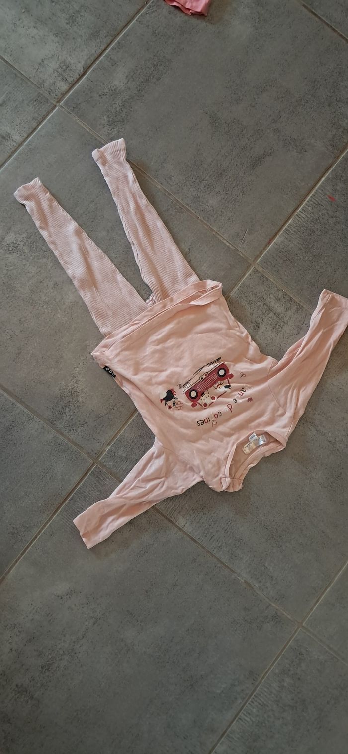 Ensemble fille rose