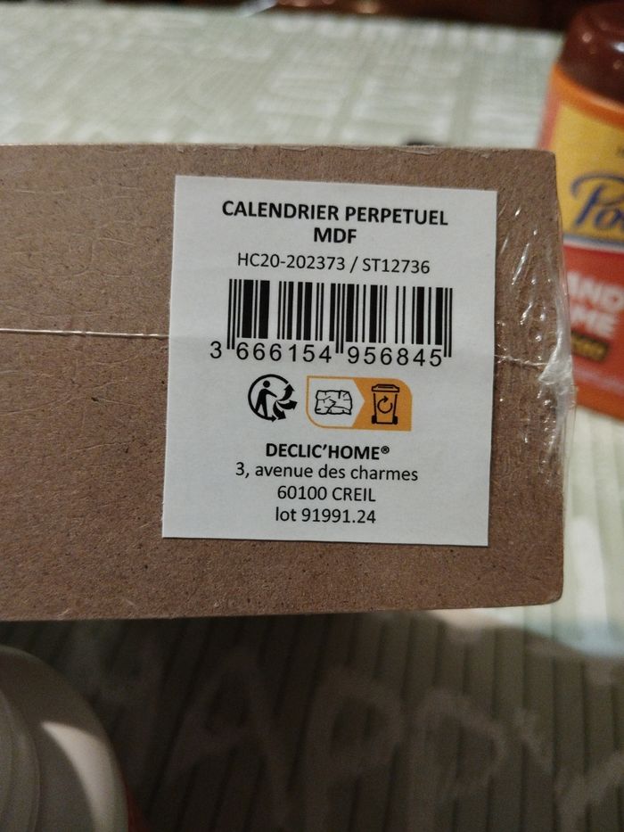 Calendrier perpétuel neuf - photo numéro 4