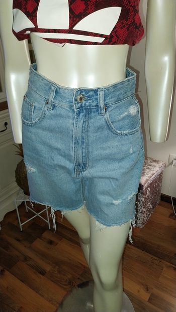 Short jean Stradivarius Taille haute neuf Taille 36