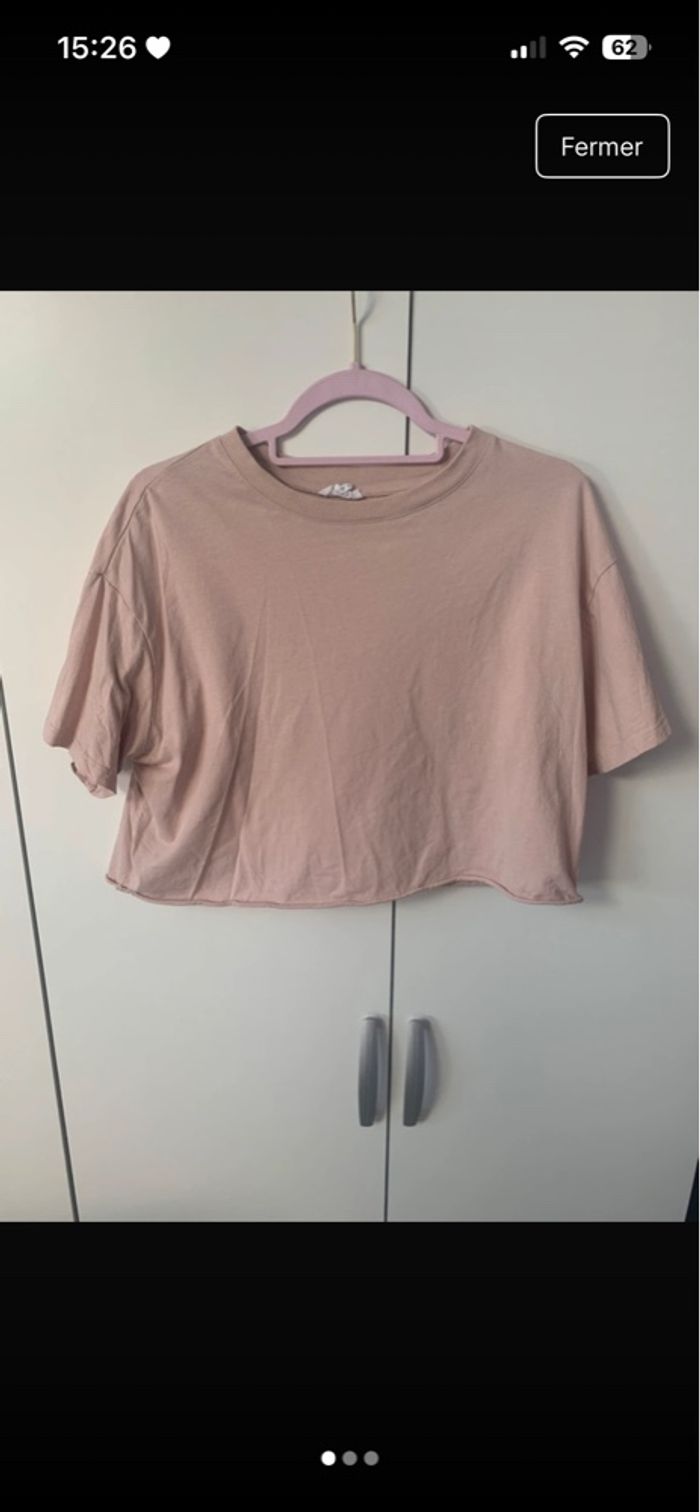 Lot crop top Jennyfer