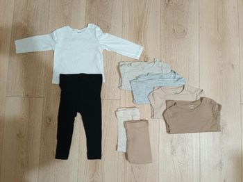 Lot de maillots manches longues leggings 12M