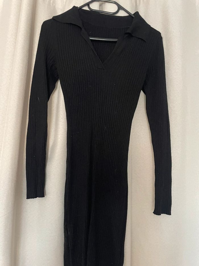 Robe pull moulante