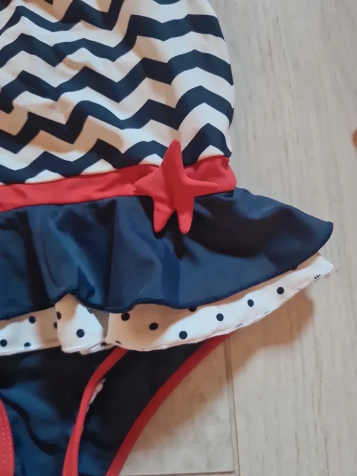 Maillot de bain 1 pièce in extenso 92 cm - photo numéro 2