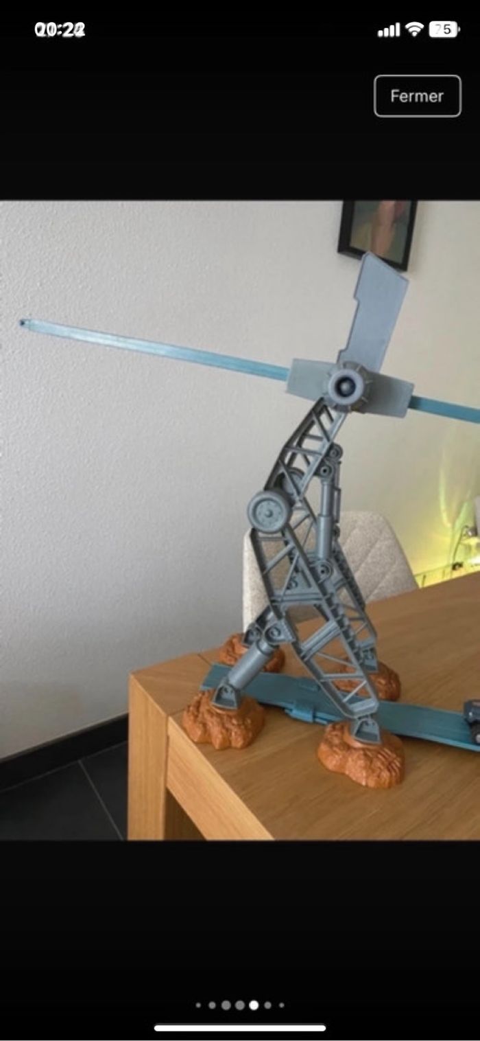 HOT WHEELS circuit vintage + 2 voitures aimantées - photo numéro 4