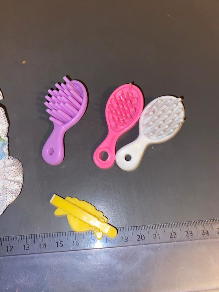 Accessoires Little pony petit hasbro poney brosse robe cape brush barrette - photo numéro 7