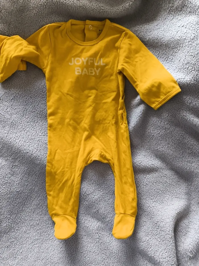 Lot de 2 pyjamas 3 mois kiabi - photo numéro 3
