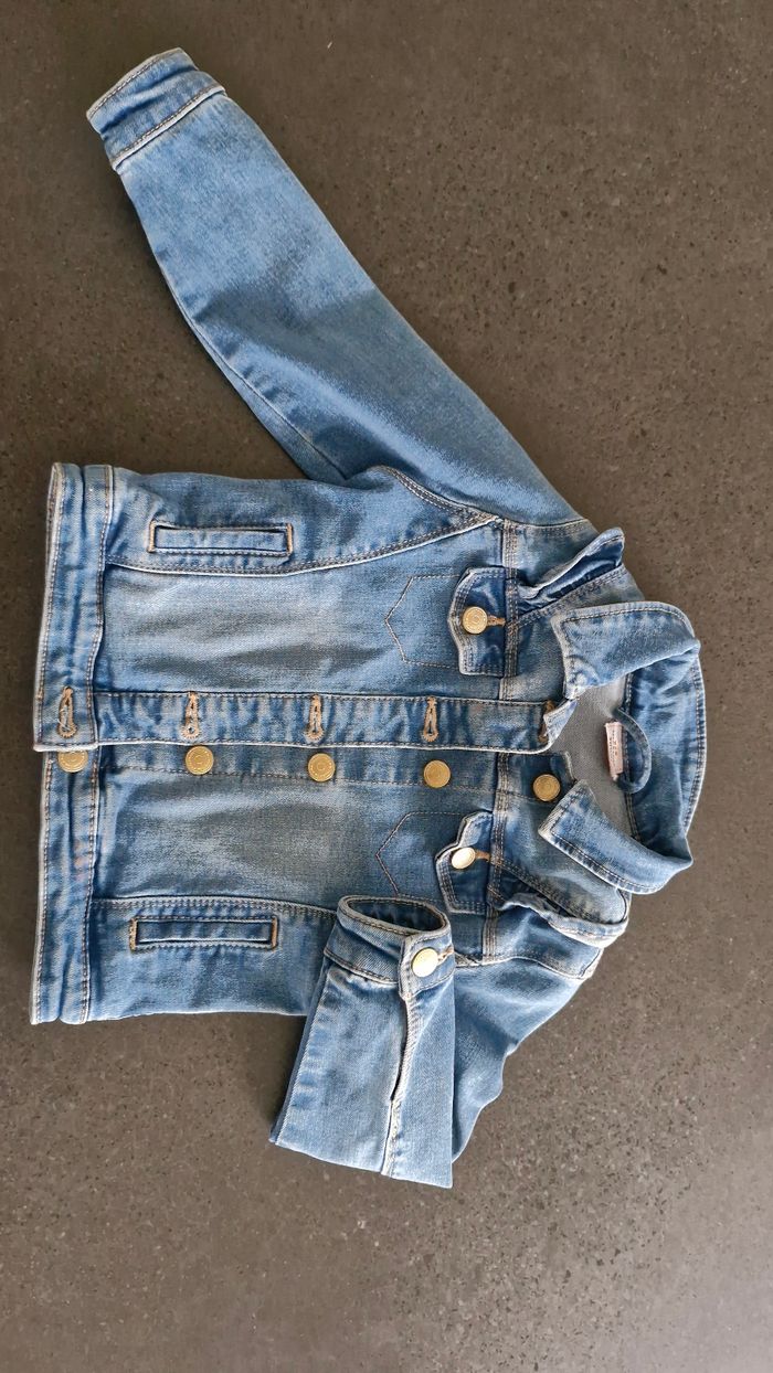 Veste jean tape a l oeil