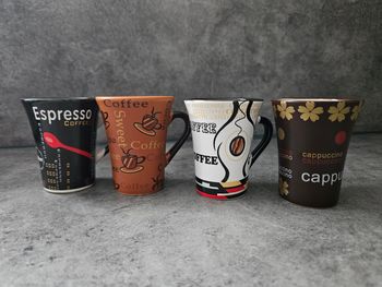 Lot de 4 tasses à expresso Table Passion
