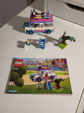Lego friends le véhicule de mission d'Olivia 41333