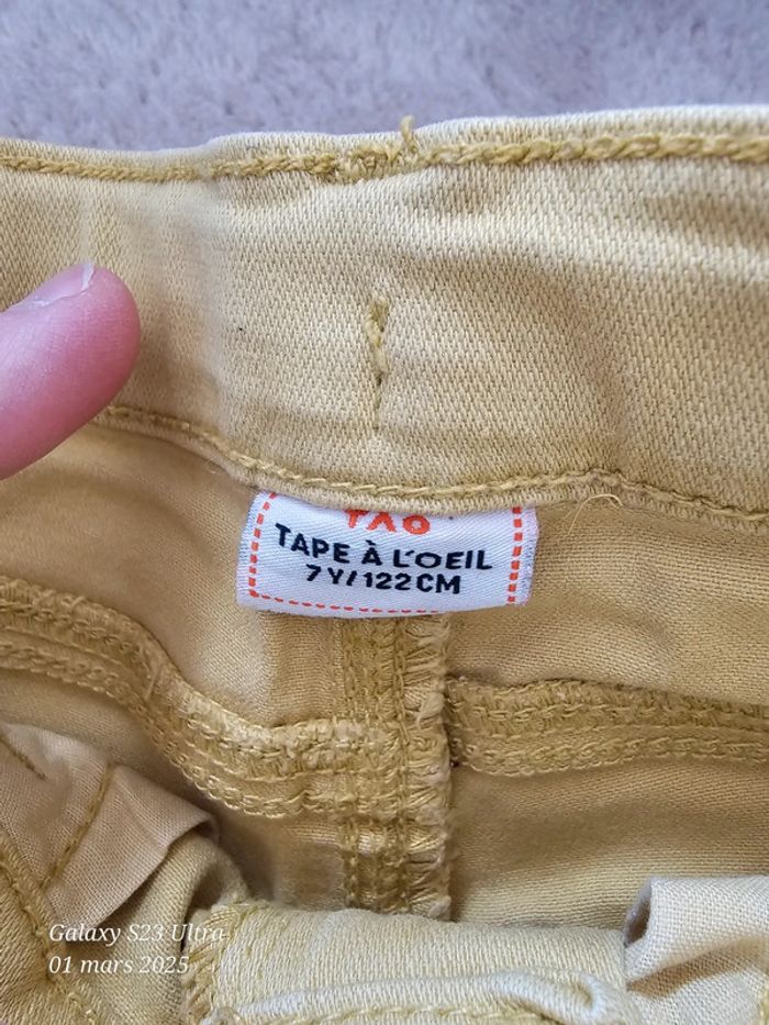 Lot de 3 jeans tape a l'œil 7 ans - photo numéro 6