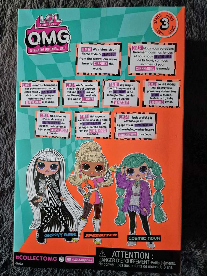 Poupée LOL Surprise OMG Classique Série 3 - Speedster - photo numéro 3