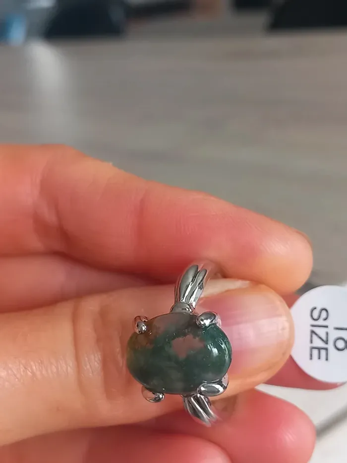 Bague en pierre naturelle taille 18 (58) - photo numéro 6