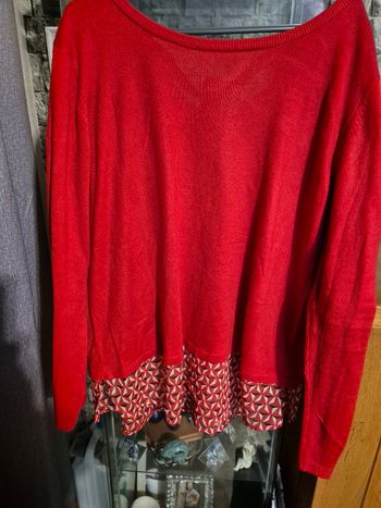 Pull semi matiere