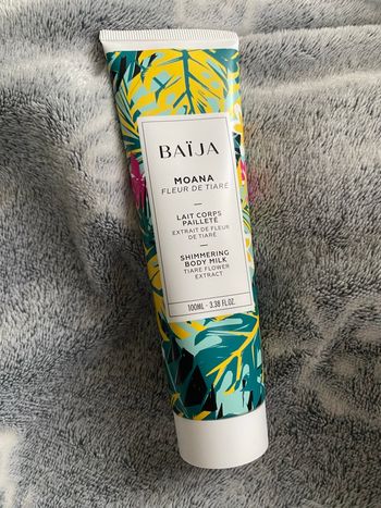 Lait corps scintillant  Baïja