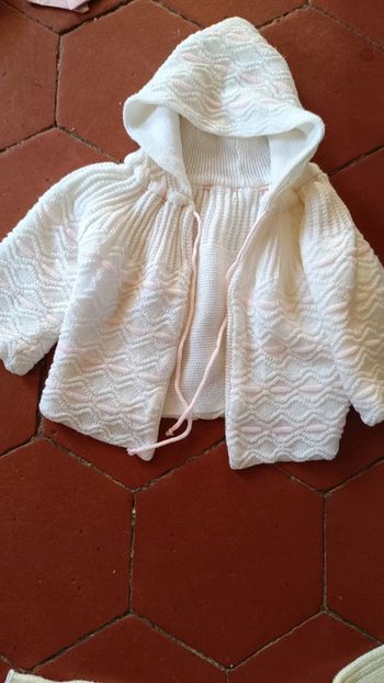 Veste en laine 3 mois