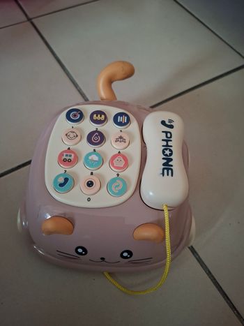 Téléphone jeu bébé 