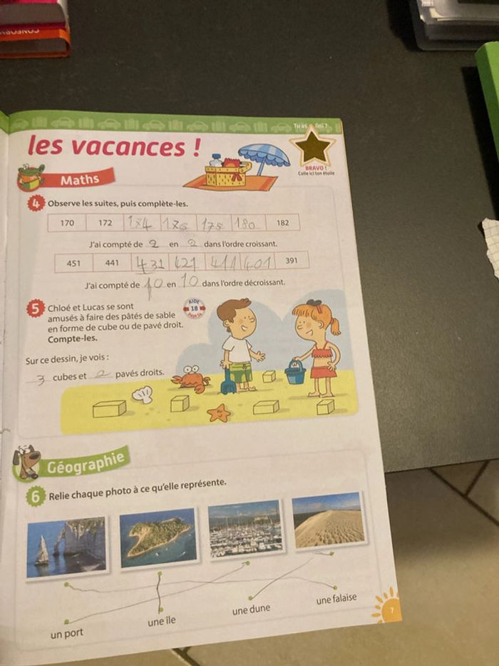 Cahier passeport du ce1 au ce2 - photo numéro 3