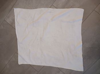 chiffon blanc en coton